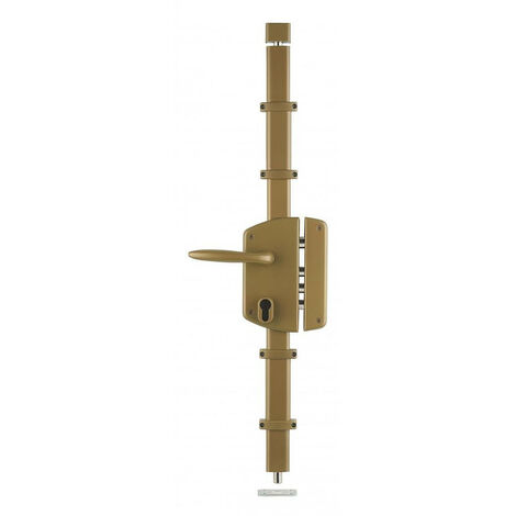 Thirard – Serrure électrique à fouillot pour porte d'entrée – Verrouillage 3 points – Axe 50mm – Coffre 85x174mm – Installation en applique