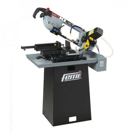 Femi – Scie à ruban industrielle 2000W – Hauteur de coupe 160mm – Vitesse de coupe 35-80m/min – Moteur monophasé avec régulateur électronique