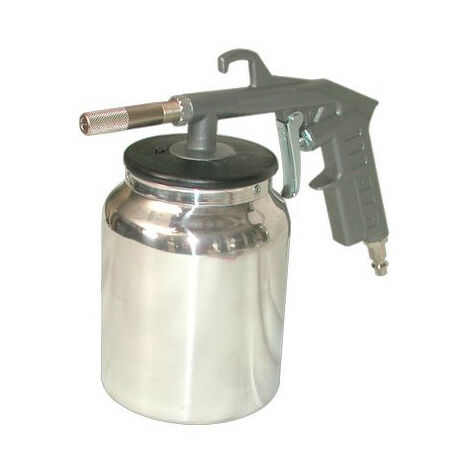 Lacme – Pistolet à sablage à godet 1L – Pression 5-6 bar – Consommation 200 l/mn – Buse acier Ø 6 mm – 331100