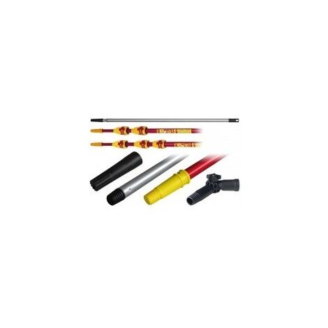 Manche télescopique Outifrance 8920133 multi-usage à vis alu 6m