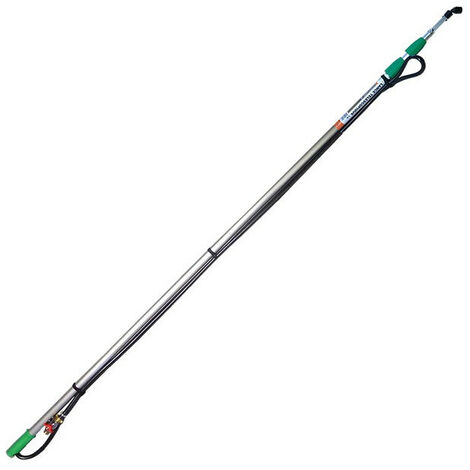 Dalep – Lance télescopique 612006 6m – Aluminium renforcé – Pression jusqu'à 10 bars – Pour surfaces verticales difficiles d'accès