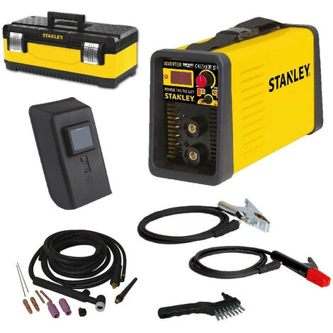 Stanley – Poste à souder MMA 160A – Technologie TIG LIFT – Réglage digital – Électrodes Ø1,6 à 4,0mm – Compact et portable – Accessoires inclus - LIFT 160 A MAX (1/4)