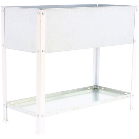 Simon Rack Simongarden Urban Top carré potager blanc 140 litres (1/4)
