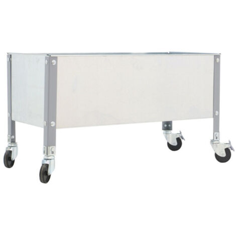 Simonrack Jardinière Urbaine Gris Galvanisé 70 Litres (1/3)