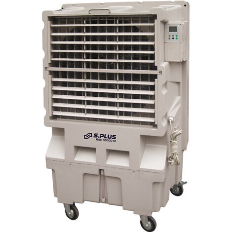 Rafraîchisseur d'air S.PLUS RAE 12000 M mobile 440W débit 12000m3/h 230V monophasée