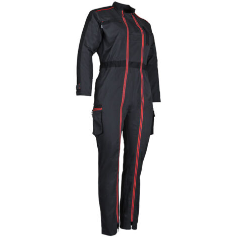 Combinaison de travail LMA 4114 Colline taille 7 double zip bicolore pour femmes (1/5)