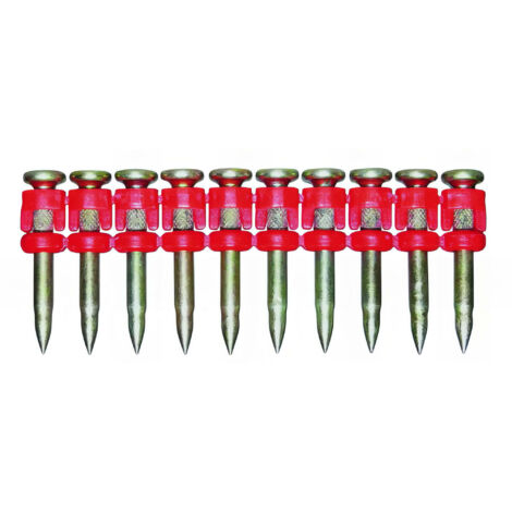800 Clous avec gaz Alsafix C5-17 mm XH D6,3mm longueur 17mm (1/2)
