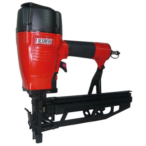 Agrafeuse-cloueuse pneumatique Alsafix 10T/65 P1 capacité 150 agrafes L. Q et Z de 35-64mm pointes T de 32-64mm (1/2)