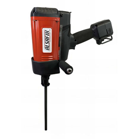 Cloueur autonome à gaz pour chevilles d'isolation CIP 30 à 220mm – 5200 tirs par charge – Poignée ergonomique – Coffret de transport inclus – Alsafix