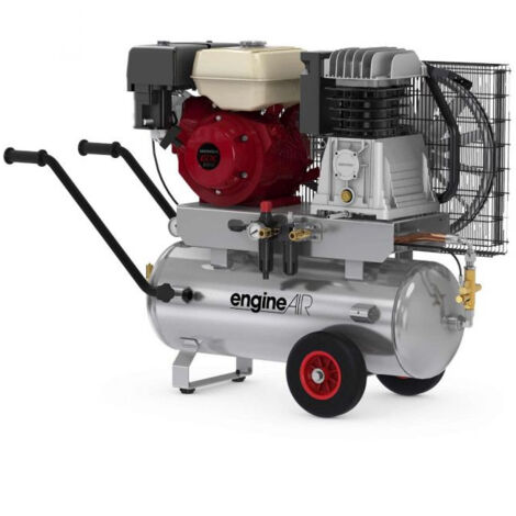 Compresseur thermique ABAC engineAIR 9/50 10 Essence 8,4ch 50L 10bar démarrage manuel