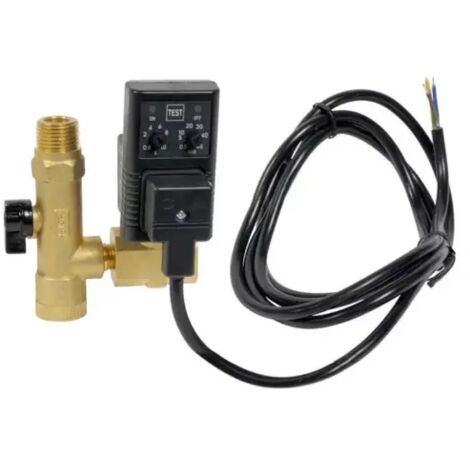 Kit purge réservoir horizontal Nuair T20 H avec manchon et équerre (1/3)