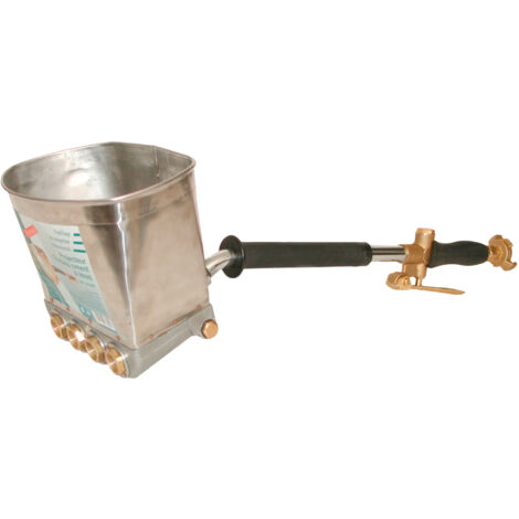 Lacme – Projecteur à enduit ciment 4 litres – Rendement 40-50 m²/h – Buses Ø 20 mm – Poignée isolante en caoutchouc – Accessoires inclus (1/3)