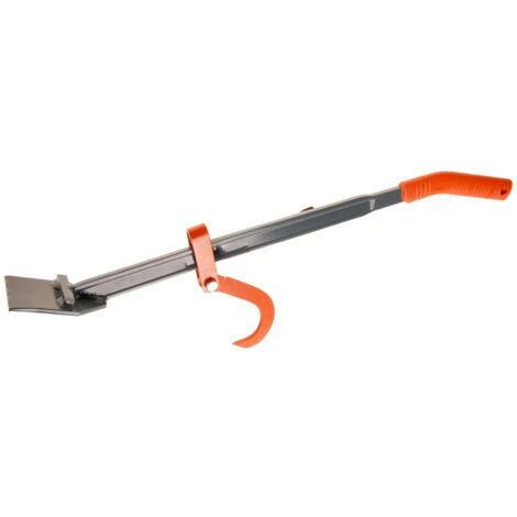 KOX – Levier d'abattage Bahco 1022 L80cm 2380g – Acier trempé – Poignée ergonomique – Crochet coulissant pour troncs et branches (1/7)
