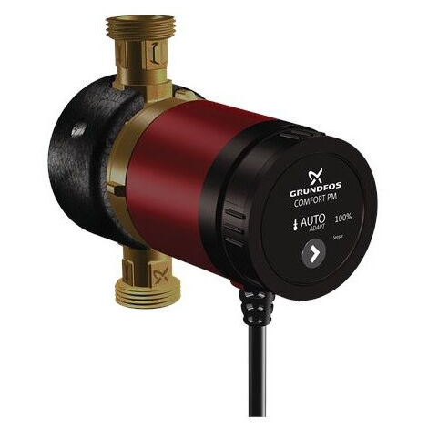 Grundfos – Circulateur eau chaude sanitaire COMFORT 15-14 BXA PM – Entraxe 140 mm – Tension 230V – Économie d'énergie jusqu'à 48 % – 97916749