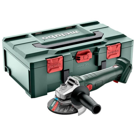 Metabo – Meuleuse d'angle sans fil 18V 125 mm – Moteur puissant 8500 tr/min – Changement rapide de disque – 602249840 (1/10)