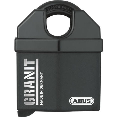 Abus – Cadenas à clé haute sécurité 60mm – Acier cémenté avec anse renforcée 11mm – 2 clés – Protection contre perçage et crochetage