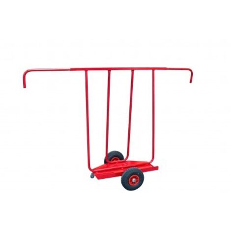 Fimm - Chariot porte panneaux 400 kg roues bandage caoutchouc Diam 260 mm (1/3)
