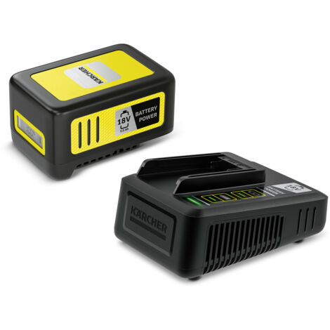 Karcher Set batterie Power 18V 5 Ah + chargeur rapide - plateforme batterie power (1/5)
