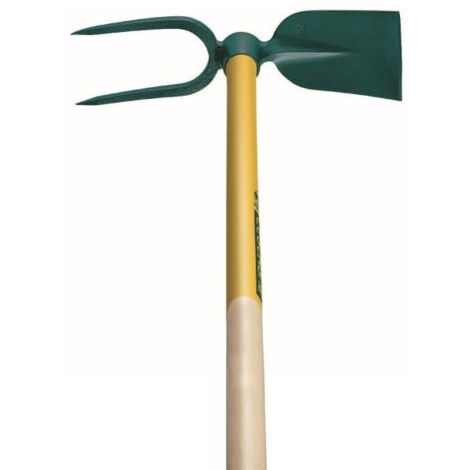 Serfouette à vigne Leborgne panne et fourche 38cm manche bois percé certifié PEFC 100% 110cm