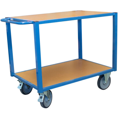 Servante d'atelier 2 plateaux 1060 x 680 mm 500 kg - FIMM - 880000623