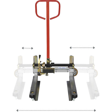 Transpalette à géométrie variable 750 kg - FIMM - 855000393 (1/5)