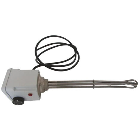 Thermador – Résistance électrique 3000W monophasée – Longueur 320mm – Isolation en oxyde de magnésium – Double thermostat pour contrôle optimal - RES3000TM