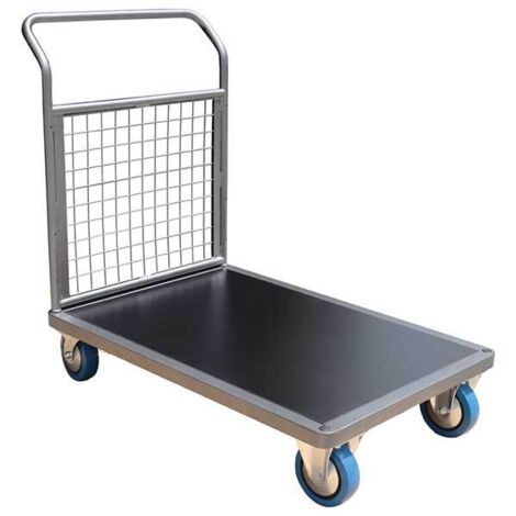 Chariot modulable grillagé - Plateau 1200x800mm - Charge max 500kg - CHG1T3 (1/3)