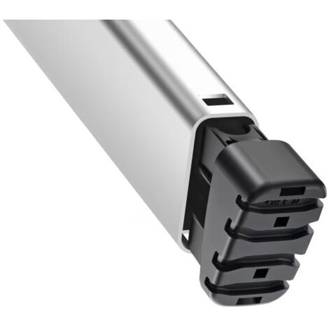 Hailo – Embout Clix avant 43x20 pour escabeau ProfiStep XXL – Résistant aux UV – Installation facile – Adhérence optimale pour sécurité en hauteur