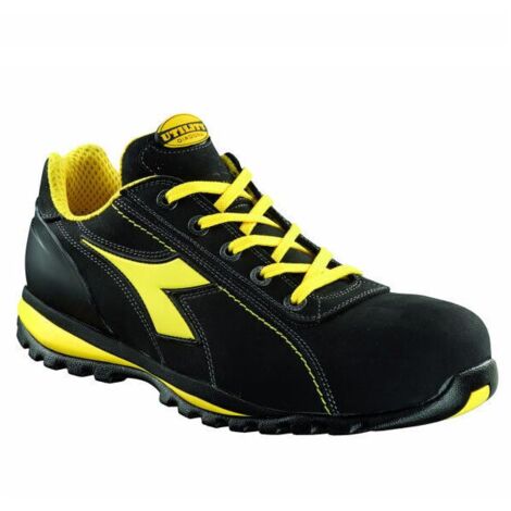 Diadora – Chaussures de sécurité basses S3S – Embout aluminium 200J – Doublure Air Mesh respirante – Semelle caoutchouc HRO FO – Pointure 43