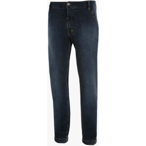 Pantalon en jean de travail Diadora PANT STONE taille M couleur bleu délavé (1/5)