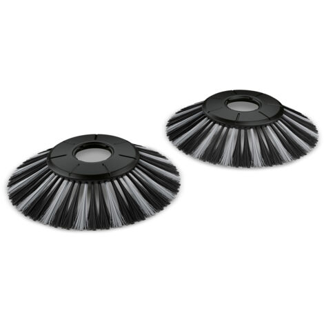 KARCHER Set di due spazzole laterali - Quantità: 2 Pezzo(i) - Colore: nero - Peso: 0.2 kg