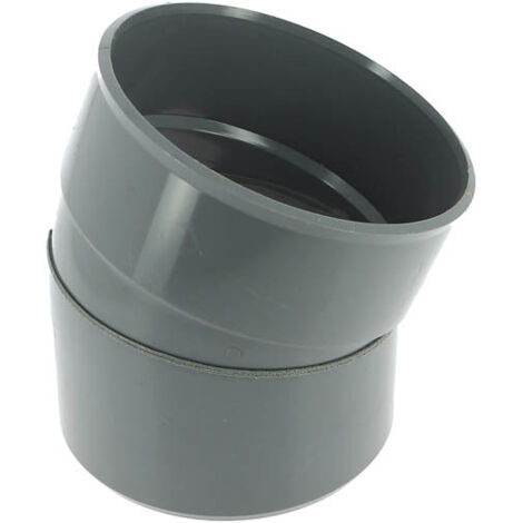 Coude mâle-femelle 20° CZ2 – Raccord PVC D160mm à coller – Optimise l'écoulement – Compatible tubes Nicoll