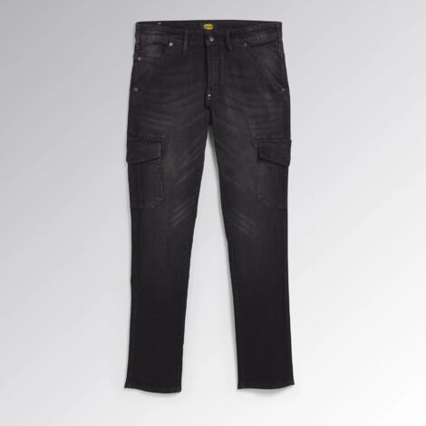 Pantalon en jean de travail Diadora Pant Stone Cargo taille 36 noir