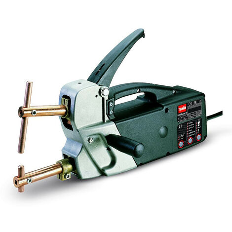 Telwin – Poste de soudage par points mobile 380V – Soudage tôles 2+2mm – Contrôle FUZZY LOGIC – Poignée isolée thermiquement