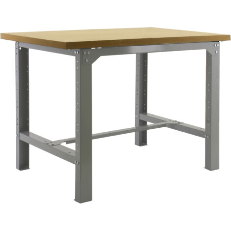 Simonrack – Etabli modulable 865x1200mm – Charge max. 800 Kg – Acier 1,6 mm – Plateau MDF 35 mm – Montage facile