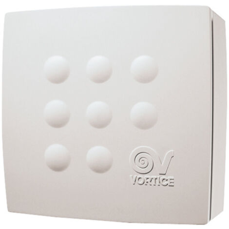 Vortice – Extracteur centrifuge 80 mm Tempo 19/27W – Débit 60/85 m3/h – Moteur 2 vitesses – Filtre lavable – Design primé