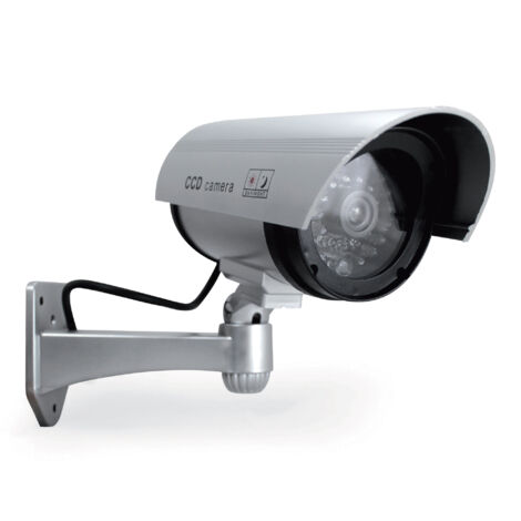 Avidsen - Caméra de surveillance factice avec voyant lumineux intérieure ou extérieure