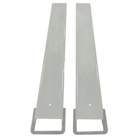 Rallonge de fourches ouvertes pour chariot élévateur - Dimensions : 1800x125mm - EXOG18/125 (1/4)