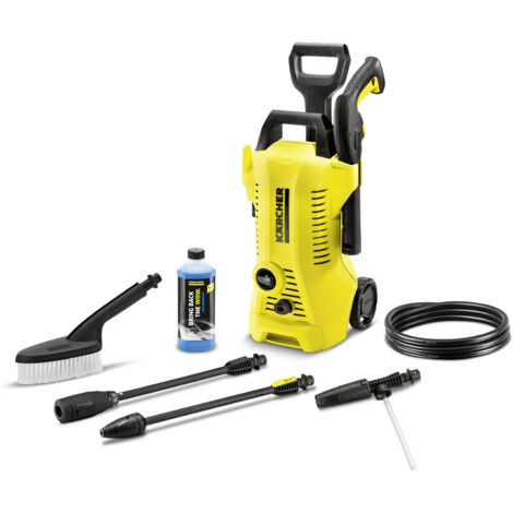 Karcher Nettoyeur haute pression 110 bars K2 Power control + kit car (canon à mousse, brosse simple, détergent voiture) (1/4)