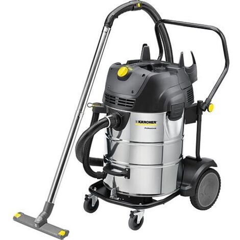 KARCHER Aspirateur Eau et Poussieres NT 75 2 Tact2 Me Tc 16672890, Cuve de 75 L Inox Basculante, Moteur de max. 2760 W, Raccord DN 40, Garantie 2 ans (1/5)