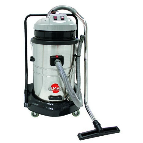 Leman – Aspirateur professionnel eau et poussière 70L 2000W – Dépression 20 kPa – Cuve inox légère – ASP701 (1/5)