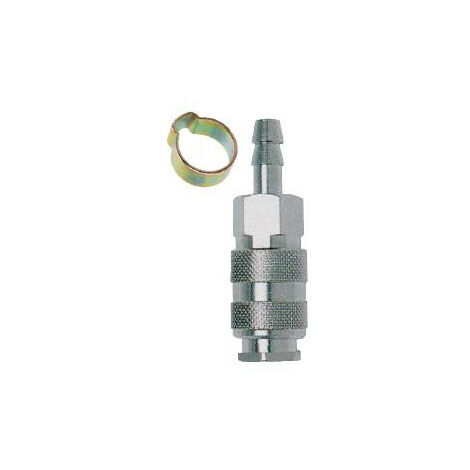 Mecafer - Coupleur cannelé tuyau 6x11 + collier
