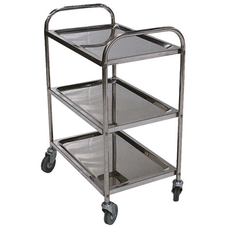 Stockman - Servante inox triple plateaux 100 Kg - SVT3/100 (1/4)
