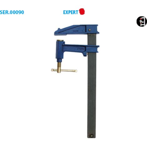 Serre-joint Leman Leman 500mm - Section 40x10mm - Puissance 9000N - Réf 150.410.050 Serre-joint à Pompe Serre-joint Leman Leman 500mm - Section 40x10mm - Puissance 9000N - Réf 150.410.050 Serre-joint à Pompe