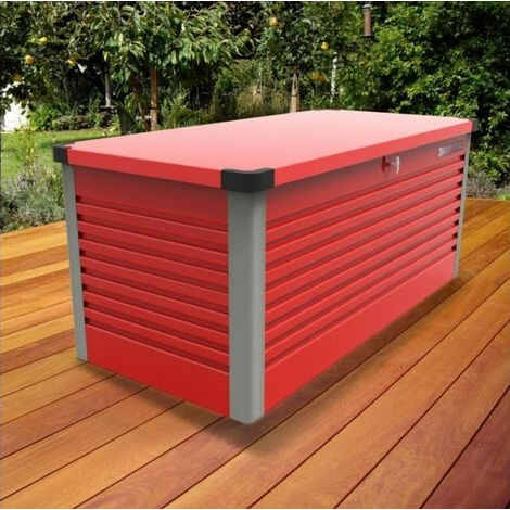 Trimetals - Coffre de rangement en métal 1.46m² 187x78,5x72 cm - PATIOBOXL (1/5)