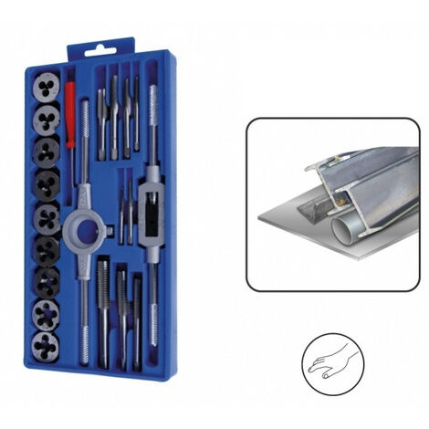 Leman - Coffret 21 Pieces Tarauds Et Filieres + Accessoires