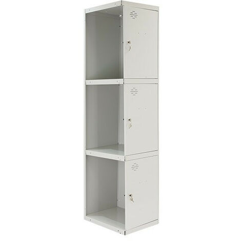 SIMONLOCKER casiers en métal (180x30x50cm) GRIS LOCKER (1/4)
