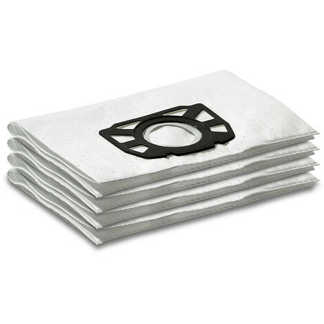 Karcher - Sachet filtre ouate WD 7200 - 7700 (paquet de 4) - 6.904-413.0