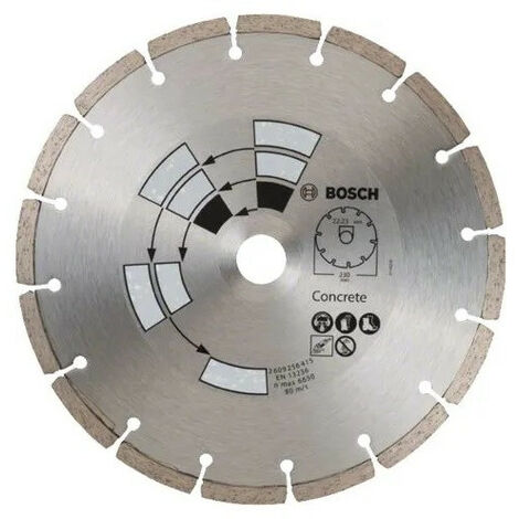 Bosch - Disque à tronçonner diamanté spécial béton Ø 230 mm