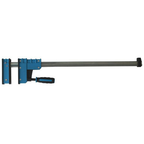 Leman – Presse parallèle 1500mm – Capacité de serrage 5000N – Acier CX45 cranté – Poignée ergonomique anti-dérapante (1/2)